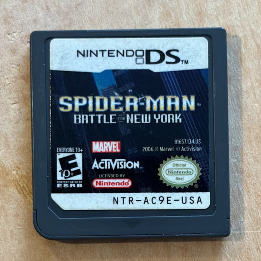Nintendo DS "Spiderman Battle for New York"